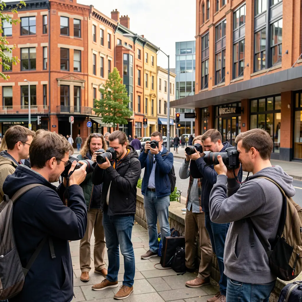 Visual storytelling workshop showcasing creative photography techniques in Wellington